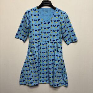 Svaha Women Short Sleeve T-Shirt Dress Size Small Organic Cotton C081 -6